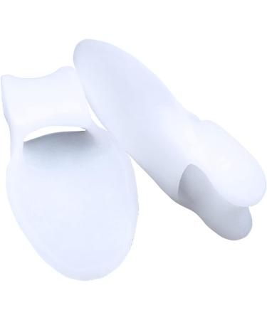 Gel Toe Spreader & Protector (4 Pieces) - Pain Relief for Crooked Hallux Valgus & Overlapping Toes | Toe Cushion & Separator for Comfort - Buy Online on GoSupps.com