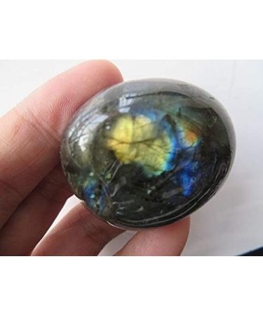 A Rare Natural Flash Labradorite Crystal Gem Stone Original Reiki 49g JZIGTDEM - Buy Online on GoSupps.com