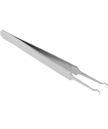 LANTRO JS Curved Blackhead Remover Stainless Steel Fat Granule Pimple Removal Skin Tag Extractor for Face Care Tool - Buy Online on GoSupps.com