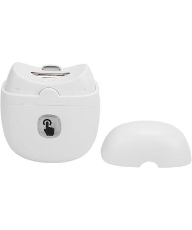 Electric Nail Trimmer ABS Stainless Steel Compact Rechargeable Nail Trimmer Quiet with Light 600mAh for Home (White) - Buy Online on GoSupps.com