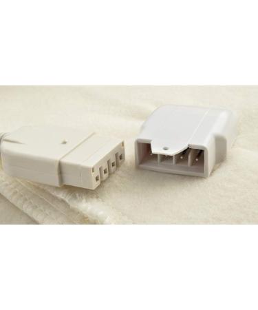 ISO TRADE Electric Blanket 150x80cm - 3 Heat Settings 60 Watts Washable Polyester | International Shipping - Buy Online on GoSupps.com