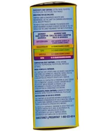 Buy Tampax Tampons with Flushable Cardboard Applicator - Regular Size - 20 ct - International Shipping Available - Buy Online on GoSupps.com