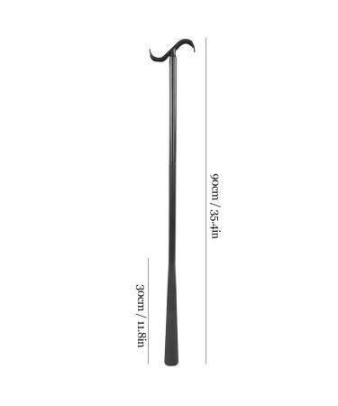Langstiel Schuhhorn for Seniors | 35 Portable Dressing Stick & Sock Removal Tool | Essential Daily Life Aid - Buy Online on GoSupps.com