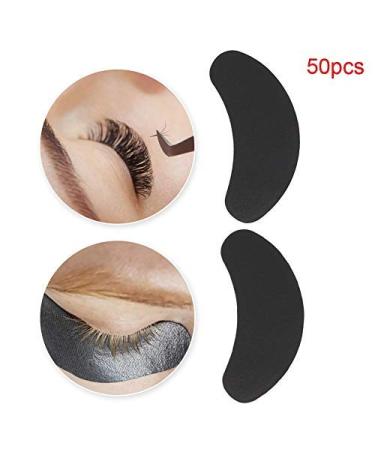 50 Pcs Professional Under Eye Gel Patches for Eyelash Extensions - Beauty Makeup Kit - Buy Online on GoSupps.com
