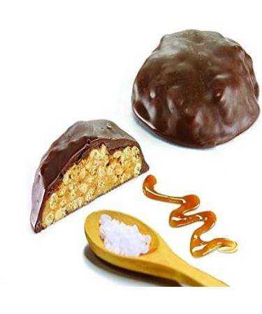 ProtiDiet - Sea Salt & Caramel Crispy Bites - Buy Online on GoSupps.com
