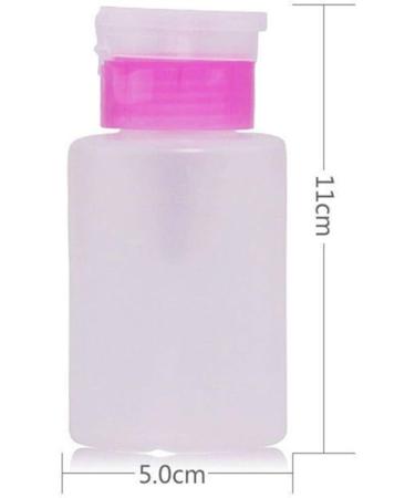 ConStore 4 Pack 150ml Empty Plastic Pump Dispenser Bottles for Nail Polish and Makeup Remover - Buy Online on GoSupps.com