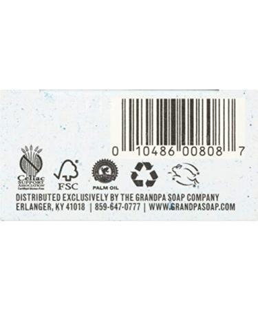 Grandpa's Epsom Salt Face & Body Bar Soap - Deep Cleanse, 4.25 oz - Buy Online on GoSupps.com