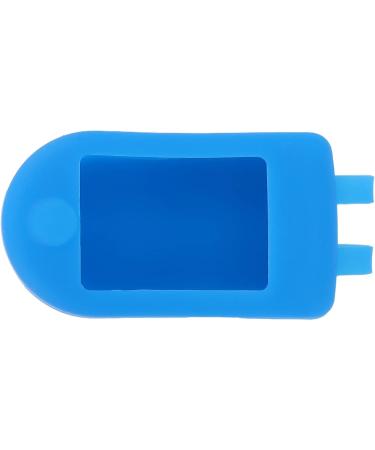 High-Quality Silicone Fingertip Pulse Cover - Compact & Flexible - Ideal for Home & Travel (Blue) | International Shipping Available - Buy Online on GoSupps.com