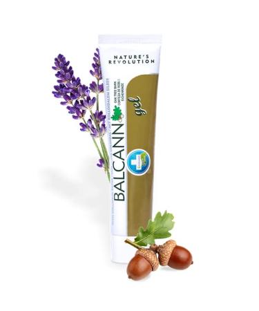 Annabis BALCANN Natural Vegan Skin Hemp Gel with Oak Tree Bark | Soothes Eczematous and Psoriasis Skin | After-Sun Care - Buy Online on GoSupps.com