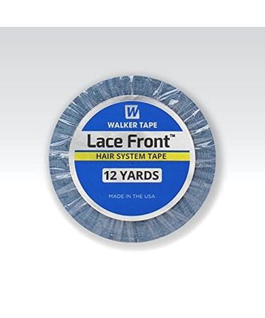 Lace Front Support Double Sided Lace Front Tape - Long Bonding Hold for Wigs and Hair Extensions - Good Strong Flexible Grip - Safe and Easy to Use - 3/4" x 12 yards (WKR-LF-M2) 432x0.7 Inch (Pack of 1)