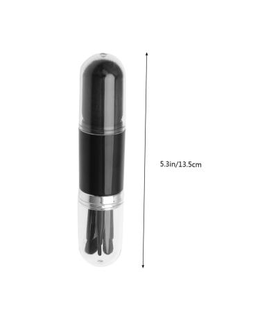 Retractable Makeup Brush Set - 4-in-1 Double-Ended Brush - Compact & Travel-Friendly | Buy Black Makeup Brushes Online - Buy Online on GoSupps.com