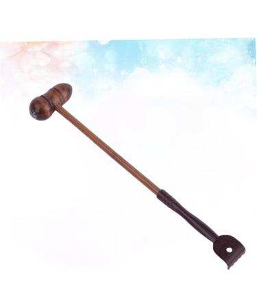 Healeved Head-Nacks Massager | Premium Hand & Body Massage Tool for Pain Relief | Stainless Steel Yoga Muscle Roller & Bamboo Massage Hammer - Buy Online on GoSupps.com