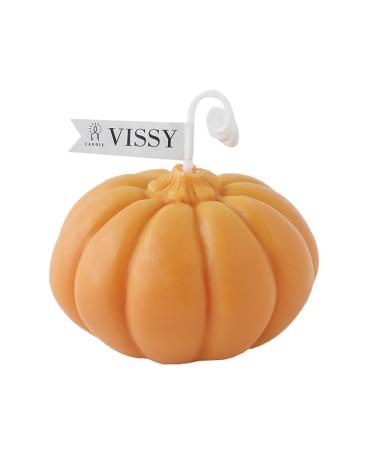 Creative Lovely Deodorizat Aromatherapy Pumpkin Shape Rose Flavor Handmade Candles for Birthday New Year Christmas Calm Home Room Office Toilet Hotel Store Festival Calm