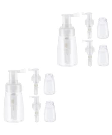 FRCOLOR 6 Pcs Talcum Powder Powder Bottle Travel Powder Spray Bottle Spray Bottles Portable Powder Bottle Face Powder Small Spray Bottle Hair Baking Powder Fine Mist Pp Man