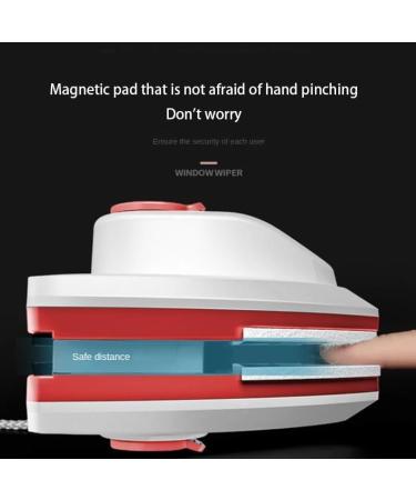 ZABEES Magnetic Glass Window Cleaner Wiper Glass Window Brush Double-sided Automatic Water Discharge Cleaning Household Cleaning Tools 8-15mm Type - Buy Online on GoSupps.com