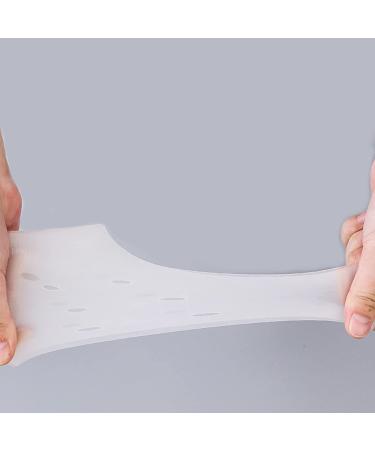 Tougod Silicone Heel Protection & Toe Cuffs for Fasciitis Relief - 3 Pairs Gel Cushions for Men & Women - Buy Online on GoSupps.com