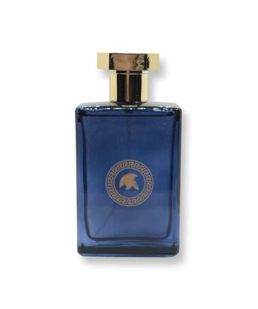 WARRIOR BLUE pour homme Eau de Parfum - 3.4 Fl Oz Fragrance for Men - Top Notes: Mint Green Apple and Lemon - Buy Online on GoSupps.com