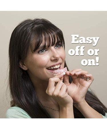 Imako Cosmetic Teeth 1 Pack (Large Bleached) - DIY Smile Makeover! Uppers Only - Flat Fit at Home Kit - 1 Count - Buy Online on GoSupps.com