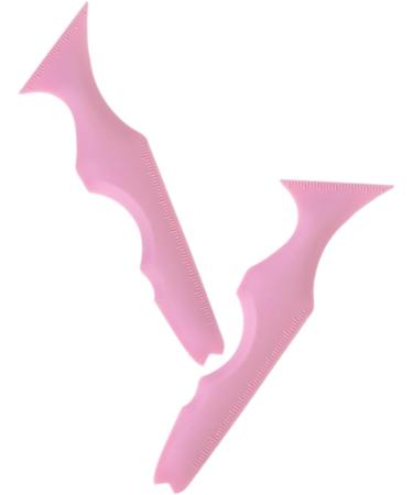 Baluue 4 Pcs Silicone Beauty Lipstick Drawing Aid Makeup Stencils Aid Eyeliner Stencil - Buy Online on GoSupps.com