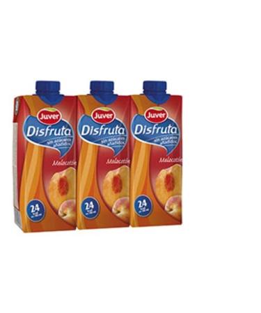Juver JUMO MELOCOTON JUVER ENJOY PACK OF 3 BRICKS 330 ML (6 units)
