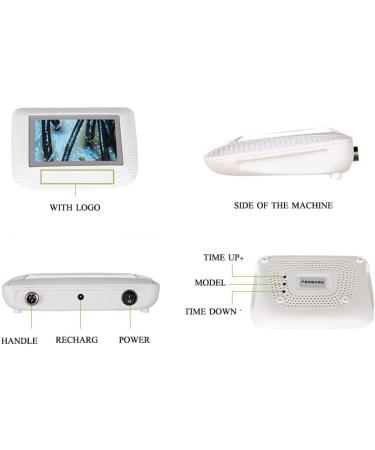 Skin Hair Analyzer 5 Inch Screen Skin Diagnosis Scanner 50x Lens and 200x Lens Detect Various Skin Scalp Hair and Follicle Issues Suitable for Beauty Salons/Skin Management Institutions - Buy Online on GoSupps.com