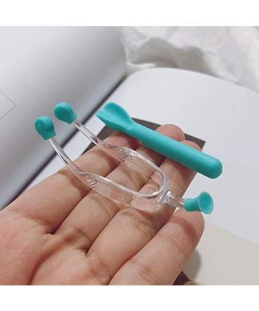 Silicone Contact Lenses Remover & Insertion Tool for Girls with Long Nails (Green) | Contact Tweezers & Soft Scoop - Buy Online on GoSupps.com