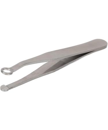 Stainless Steel Nasal Hair Trim Tweezers - Easy & Precise Nose Eyebrow & Body Hair Grooming Tool - Buy Online on GoSupps.com