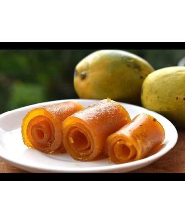 Aam papad aam papad Mango Candy Mouth waterinh chew Mango | Sun-Dried Mango Aam Papad | Meetha Aam Papad Fruit Bar | Aam Papad (Sweet) /Aam Sotto (400g) - Buy Online on GoSupps.com