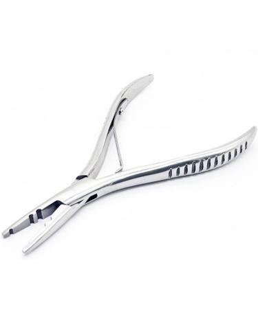 Multi-function stainless steel hair extension pliers Micro Rings Extensions Removal Opening Pliers for Micro Beads 3 Holes Plier - Buy Online on GoSupps.com