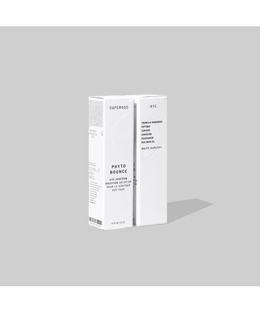 SUPEREGG Phyto Bounce Eye Contour Solution with Tremella Mushroom & Peptides | Vibrancy & Restoration | 15ML - Buy Online on GoSupps.com