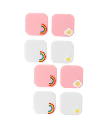 Gatuida 8 STK Contact lens container Mini holder Fall Container remote cleaning case tweezers lens container LINSSHALTER PLISE POSEL