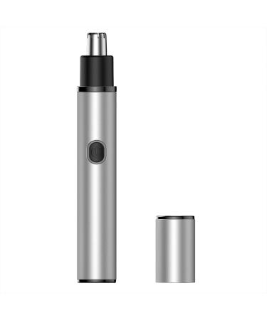 Professional Painless Ear and Nose Hair Trimmer USB Rechargeable Nose Hair Remover for Men and Women Portable Electric Eyebrow and Facial Hair Trimmer Epilator with Washable Dual Edge Blades