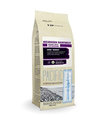 Pacific Coffee Roasters Nicaragua Rainforest 340g Nicaragua Rainforest 340 g (Pack of 1)