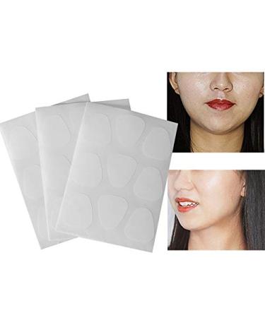24pcs Anti Fold Patches - Triangular Transparent Forehead Stickers for Skin Lifting & Firming | Reduce Frown Lines - Buy Online on GoSupps.com