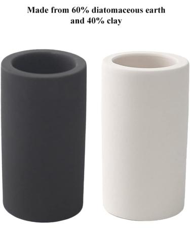 Buy Beige Cream Diatomite Toothbrush Holder - Quick-Drying & Water Absorption for Electric Toothbrushes | International Shipping Available - Buy Online on GoSupps.com