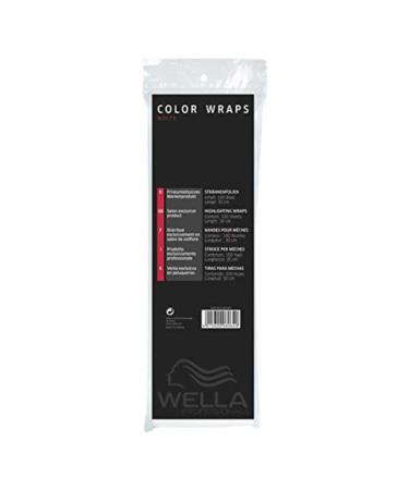 Wella Professionals Color Wraps highlight foils 30cm 100 pieces each gold and white 140 g