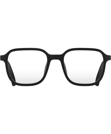 Shop Stylish London Mole Glasses | Hollywood Square Reading Glasses | Unisex Cool Readers with Matt-Black Spring Hinges 2.5x - Buy Online on GoSupps.com