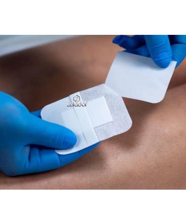 Moderex Sterile Adhesive Island Dressing with Absorbent Cotton Pad 9x15cm x 25 - Pack of 25 - Buy Online on GoSupps.com