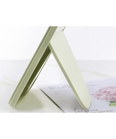 SupLee Foldable Desk Mirror - Portable HD Princess Square Beauty Mirror for Women - Ideal Gift - Light Green - Buy Online on GoSupps.com