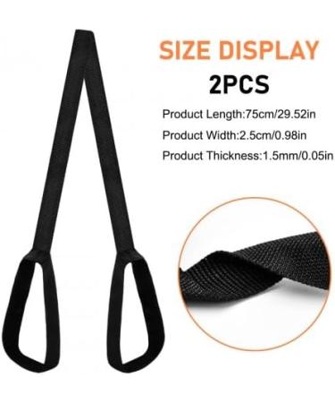 Buy Ptjjxa 2-Piece Adjustable Yoga Mat Strap - Durable Polyester & Cotton for Training Outdoor & Sports - Buy Online on GoSupps.com