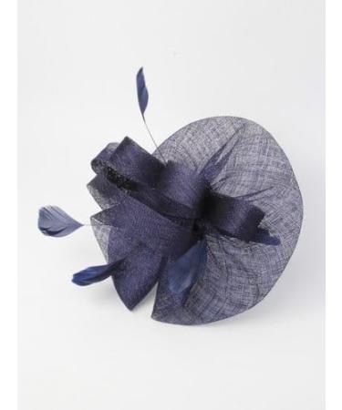 Arranview Jewellery Large navy blue fascinator with feathers on aliceband - Buy Online on GoSupps.com