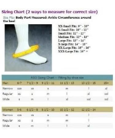 Buy ASO Ankle Stabilizing Orthosis with Inserts - Black XX-Large | International Shipping Available - Buy Online on GoSupps.com