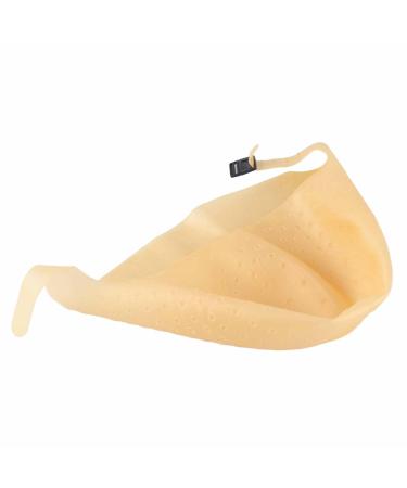 Hair Dye Hat Professional Reusable Silicone Tint Hat for Beauty Salon (Gold)