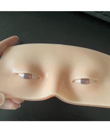 Silicone Face Eye Makeup Practice Board The Perfect Aid to Practicing Makeup Face Makeup Mannequin for Make Up and Lash Extention - Buy Online on GoSupps.com