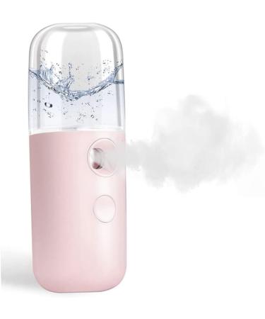 Face Mister Spray Bottle Face Mister 30ml Mini Water Mister for Face Mister Spray Bottle USB Rechargeable Handy Mist Sprayer for Moisturizing Hydrating Skin Care Makeup light red - Buy Online on GoSupps.com