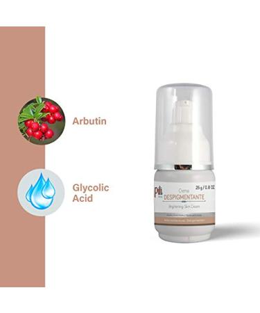 Pili Brightening Skin Cream with Arbutin & Glycolic Acid | Dark Spot Treatment for Face & Body | Restore Even Skin Tone Brighten Complexion | 0.8 oz (25g - Buy Online on GoSupps.com