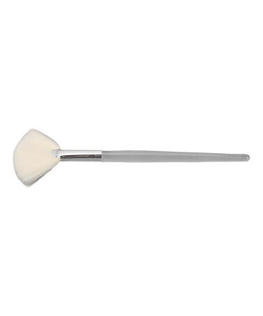 Shop Face Mask Fan Brush - Transparent Handle Soft Cosmetic Applicator for Flawless Facial Application - Ideal for All Skin Types - Buy Online on GoSupps.com
