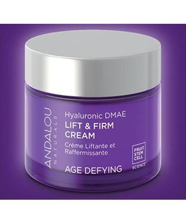 Andalou Naturals Lift & Firm Cream with Hyaluronic DMAE â€“ 1.7 oz | Anti-Aging Moisturizer - Buy Online on GoSupps.com