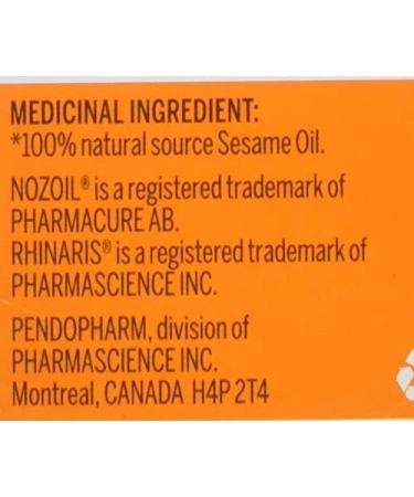 Rhinaris Nozoil Moisturizing & Lubricating Nasal Spray 10ml - Long Lasting Relief from Dryness Congestion Itchiness - Preservative-Free & Soothing Daily Nasal Care for Men & Women - Buy Online on GoSupps.com