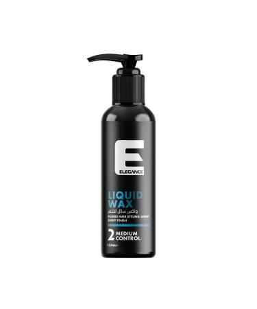 Elegance Liquid Hair Wax - 4.05 Oz Hybrid Formula Medium Control and Shine Easy to Use